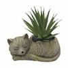 Decorative Succulent Pots Adorable Animal Themed Resin Planter for Indoor Bonsais and Cactus Balcony Air Plant Holder