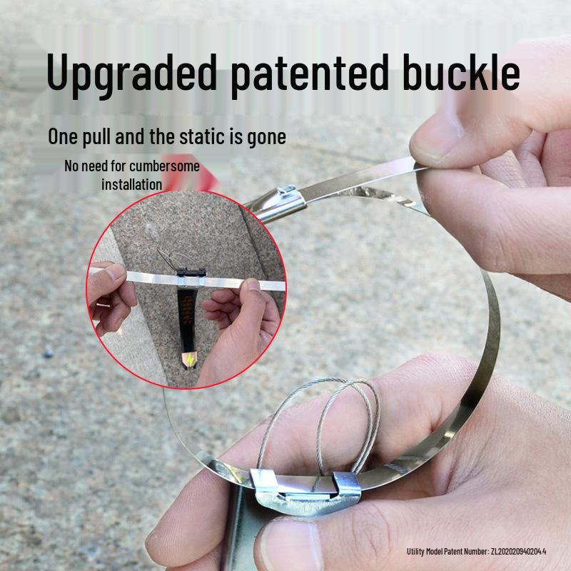 Car Static Electricity Removal Strip: Hanging Anti-static Exhaust Pipe Rope