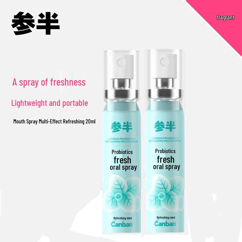 Canban Probiotic Mint Oral Spray (2-Pack)