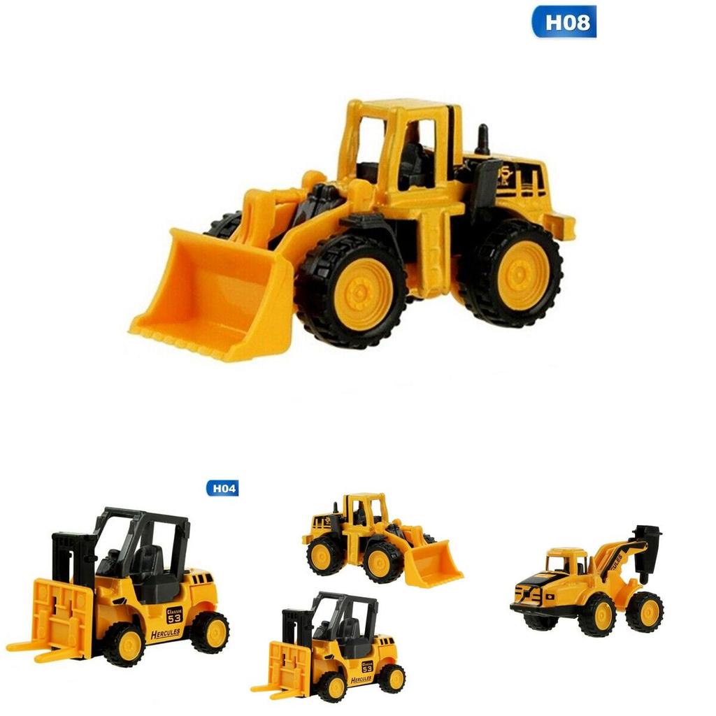 High-simulation Alloy Construction Truck Model Toy Mini Digger For Kids Fun
