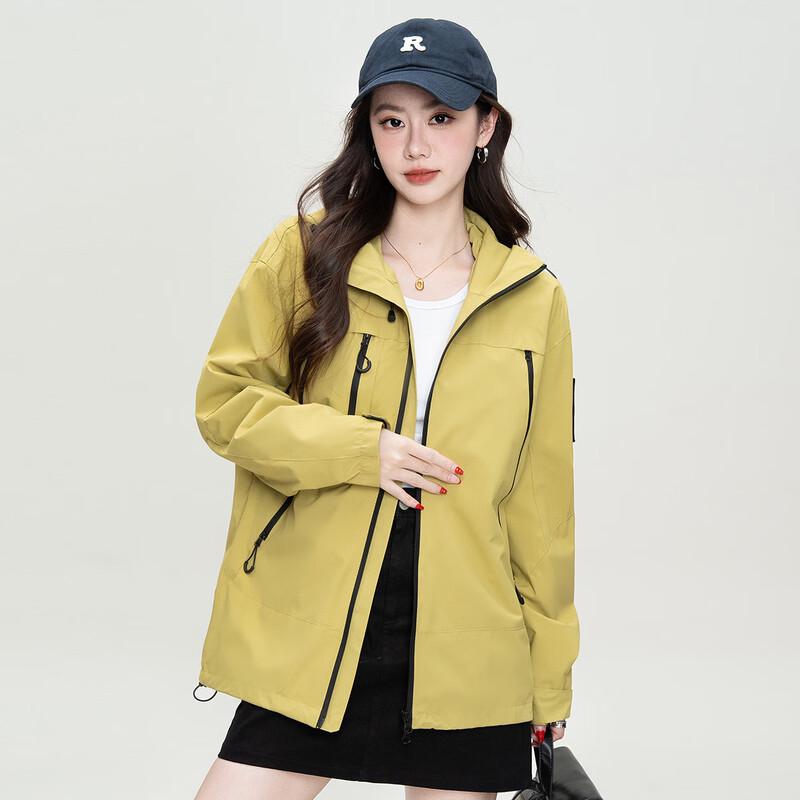 Baleno Women's Hooded Loose-Fit Jacket