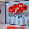 2026 Year of the Horse New Year Paper Fan - Spring Festival Decorations for Shops and Malls