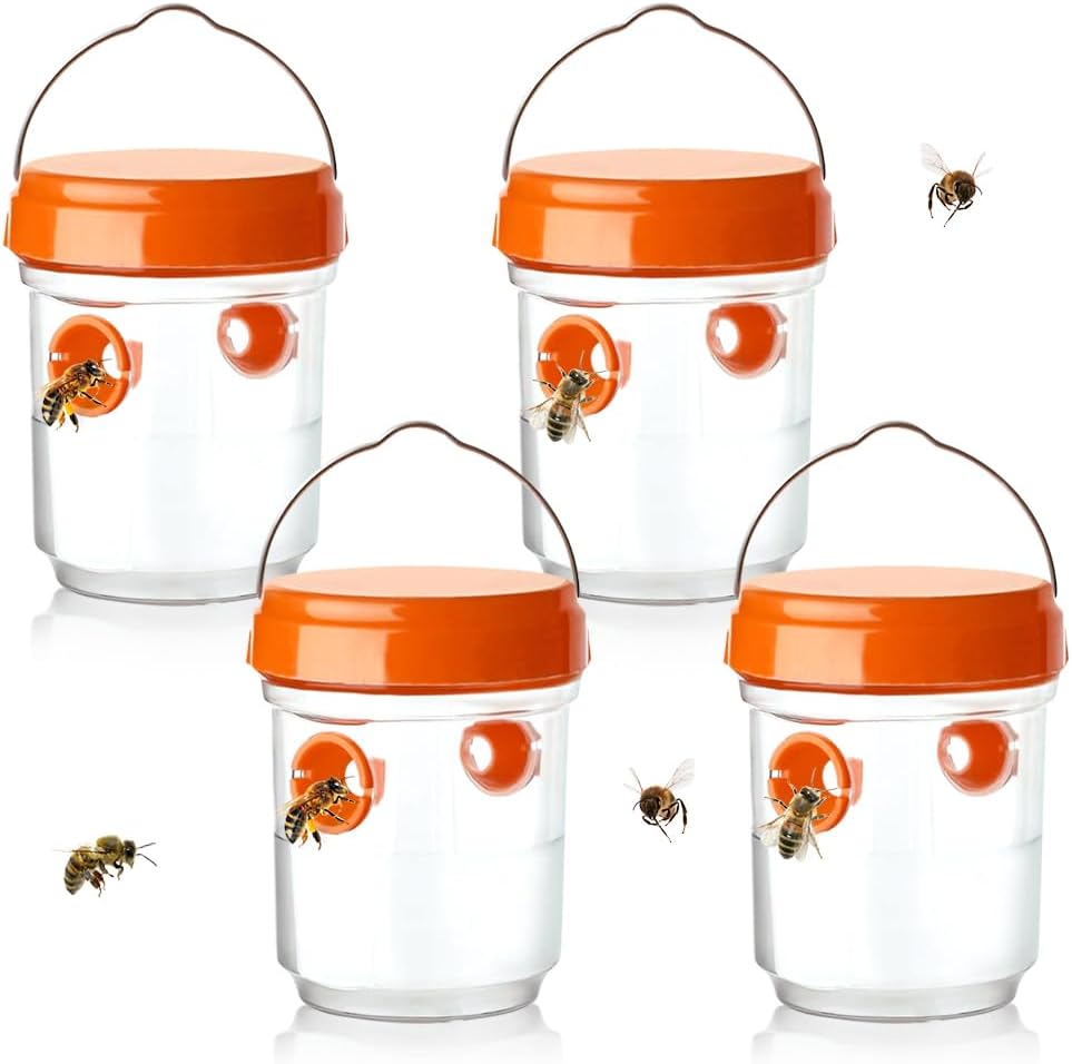 Insect Wasp Trap Asian Hornet Trap Removable and Reusable Wasp Catcher Fruit Fly Trap Moth Trap Fly Trap Tools
