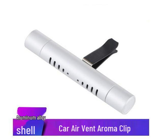 Car Air Conditioning Vent Clip Air Freshener - Long-Lasting Light Scent Deodorizing Balm