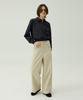 MAGOODGAN Petro 4813 Corduroy Flare Wide Fit Cream Pants