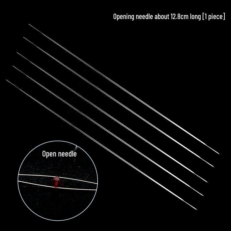 Extra-Fine Beading and Cable Needle for Small Beads and Jewelry Stringing