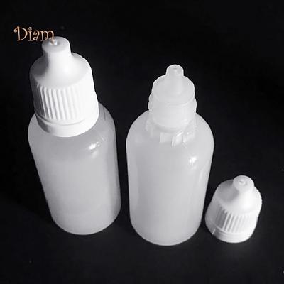 20ml Mini Prázdna Plastová Stlačiteľná Kvapátko na Kvapky do Očí Znovu Plniteľná Fľaša Live City Módny Domáci Dekor
