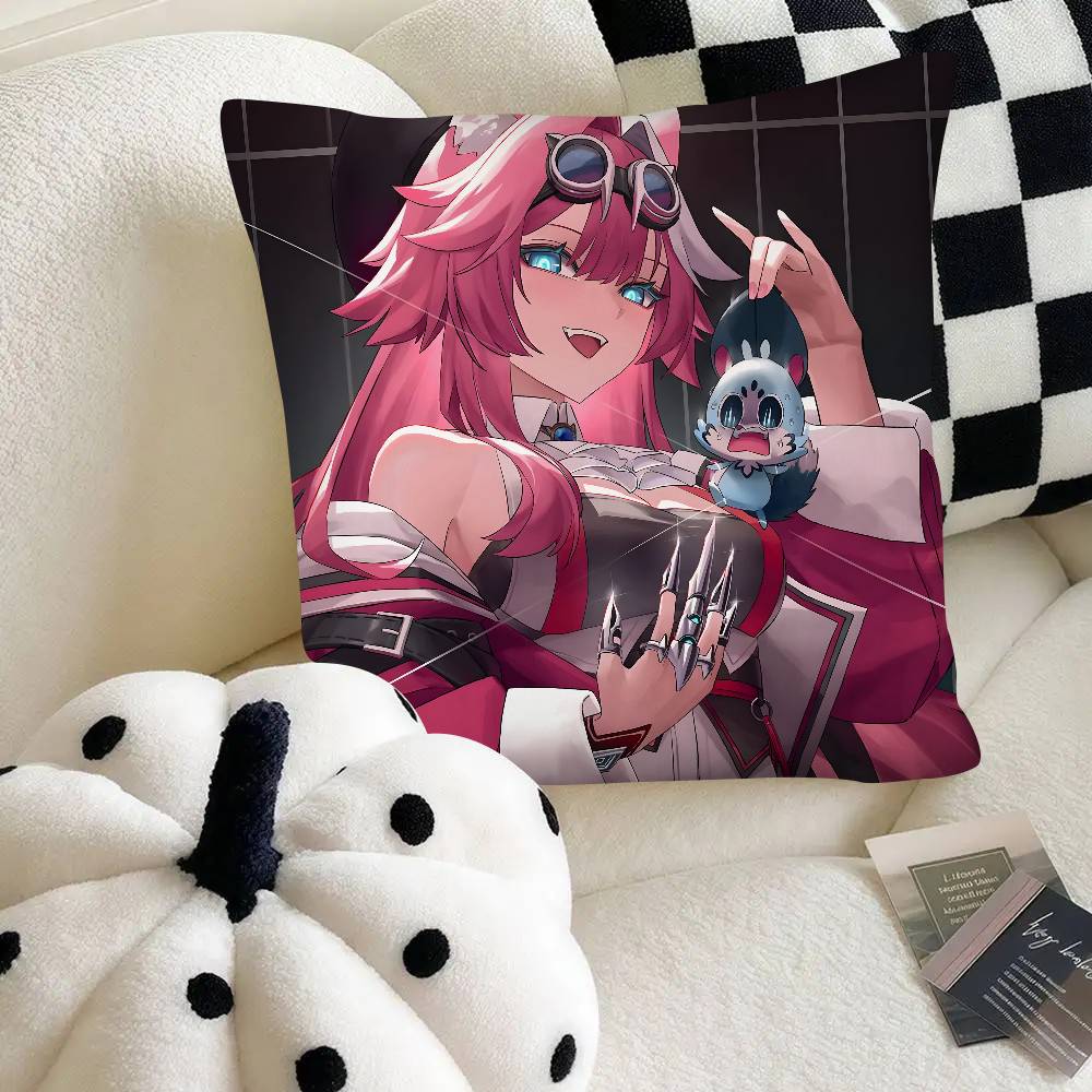 Raora Panthera Anime Pillow Case Square Pillow Bedroom Sofa Leisure Comfort Cushion Car Home Decoration