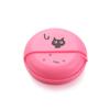 1pcs Headphone Cable Box Round Headphone Storage Box Rotating Cover Earphone Container Home Accessories Cute Data Line Box Case