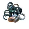 TXY50 Artistic Wildflower Agate Ring