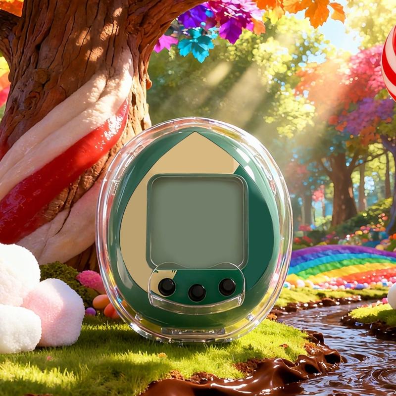 Scratchproof Shell Full Coverage Transparent Sleeve Dustproof PC Protector Case for Electronic Pet Machine