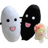 ZooooM White Rice and Black Rice Cushion Pillow Doll Gift Plush Pillow (Black Rice 70cm) ZM-MAIMAI-BK-70