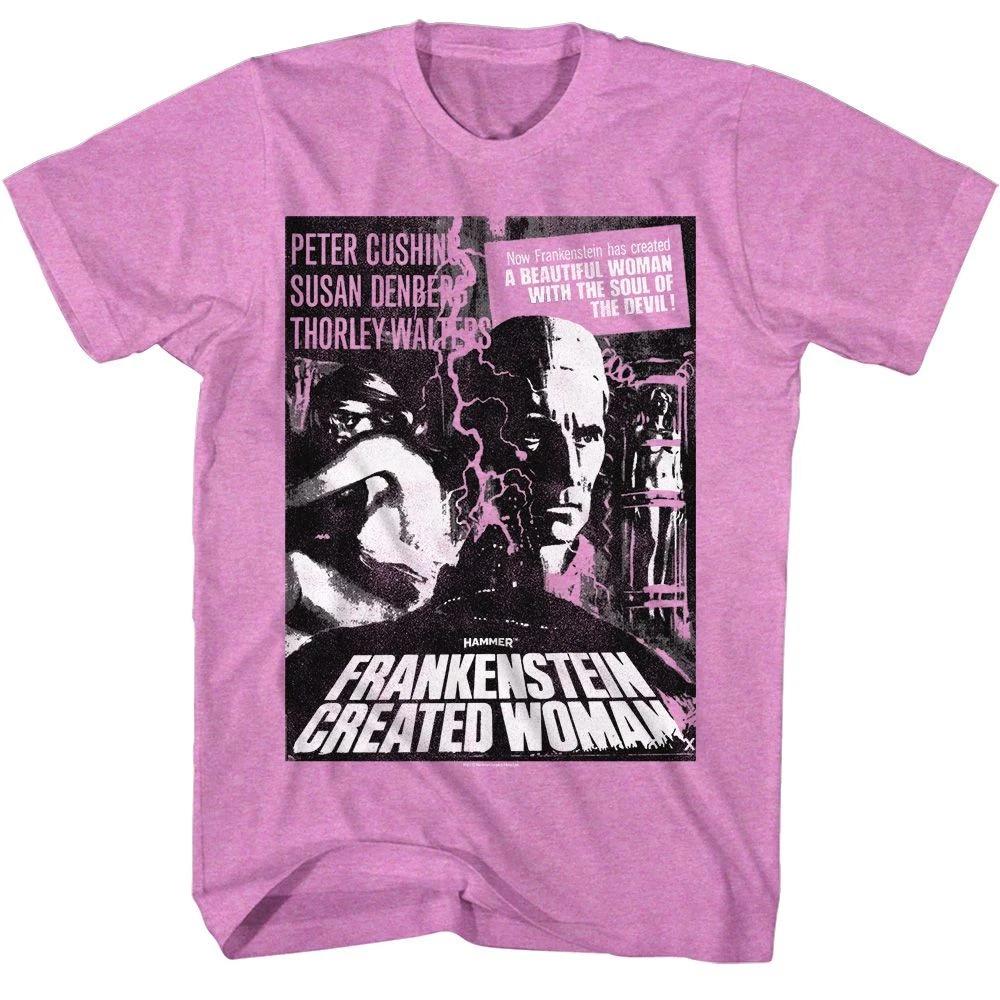 Hammer Horror Frankenstein Woman Movie Shirt 100