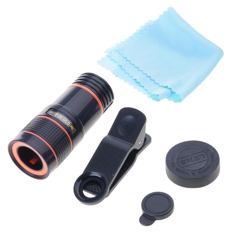 

Smartphone Telephoto Lens Various Magnification Clip Suitable for Wildlife Sports Event Long Ranges Photography