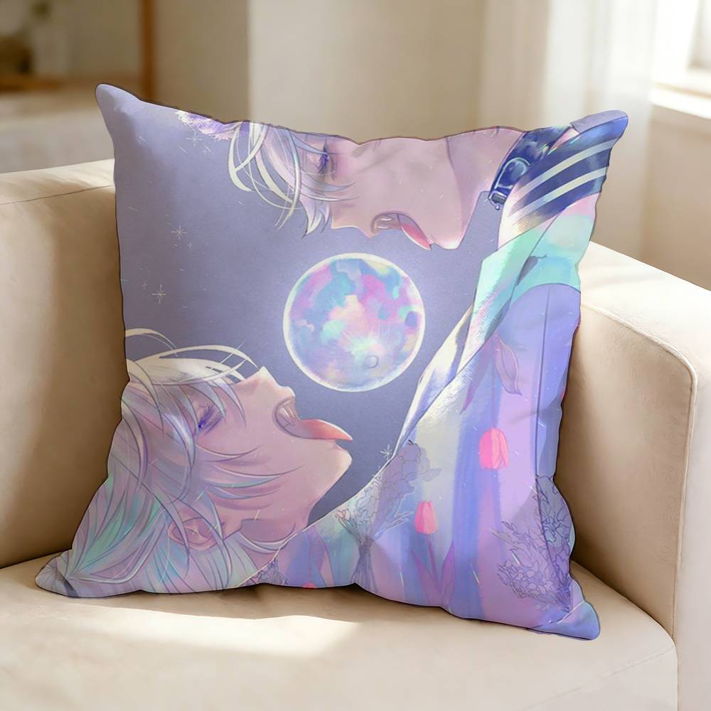 P-Paradox L-Live rap duo C-Cozmez  Square Double-Sided printed Pillow Case Bedroom Bedside Pillow Sofa Cushion Cover