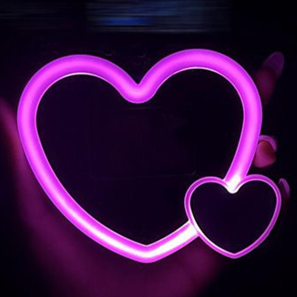 Car Interior Lights Suction Cup Love Heart Shape Lamp Solar Powered LED Interior Car Lights universal Auto Ambient Lighting