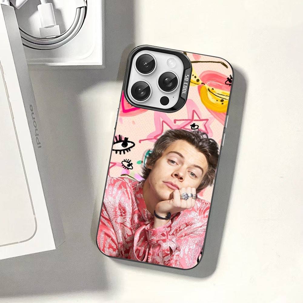 Pop Singer Harry Styles Colorful Phone Case For IPhone 17 16 15 14 13 12 11 Pro Max Plus Matte Cover