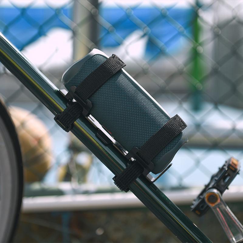 Speaker Holder For Bike Speaker Mount For Golf Cart Anti-Slip Adjustable Strap Bracket Attachment Portable For Water Bottles