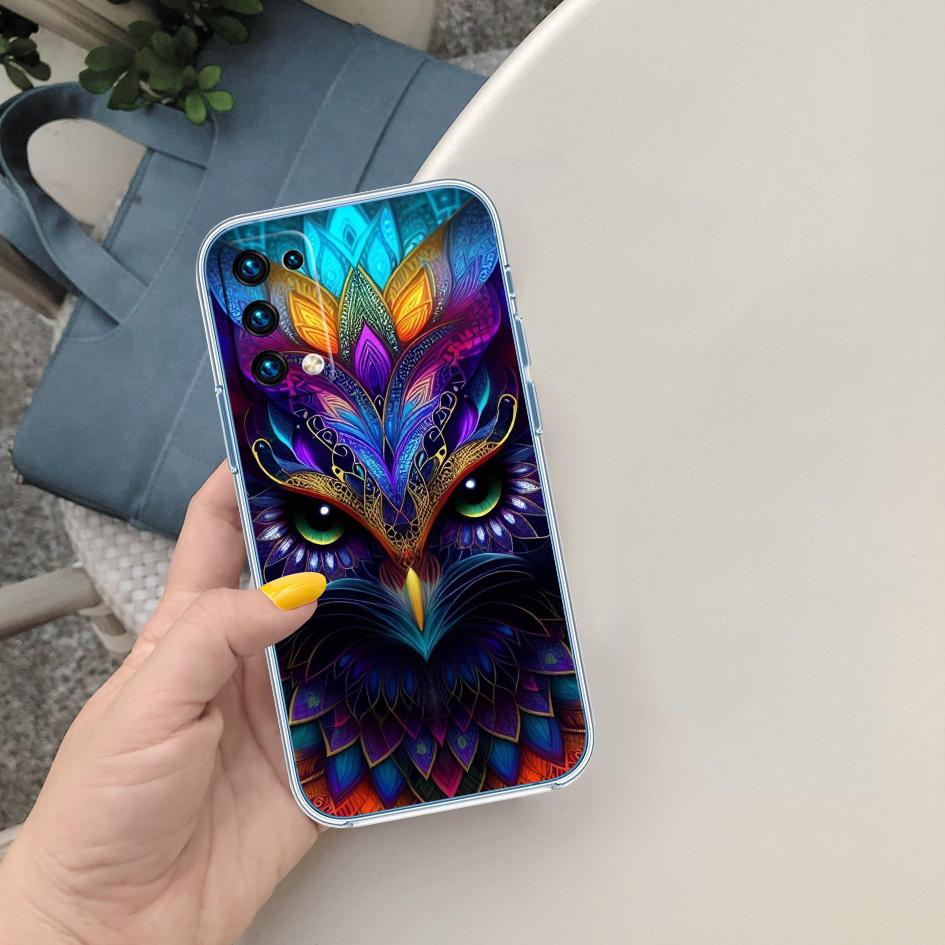 PP15 Cartoon Owl Phone Case for Motorola Moto G10 G20 G30 G31 G32 G34 G35 G41 G42 G50 G51 G52 G55 G60 G60S G62 G71 G72 G75