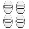 4pcs Car Styling Door Lock Cover for Skoda Octavia Fabia Yeti Citigo Rapid A7 2013 2014 2015 2016 2017 2018 Auto Accessories