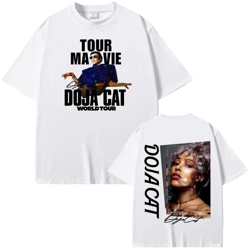 Doja Cat Singer 2026 World Tour Graphic TShirt Unisex Vintage Aesthetic 100 Cotton Casual Soft Women And Men Tshirts