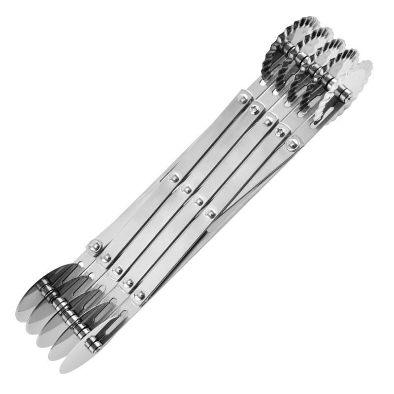 Adjustable Stainless Steel Multi-Wheel Pizza & Youtiao Cutter