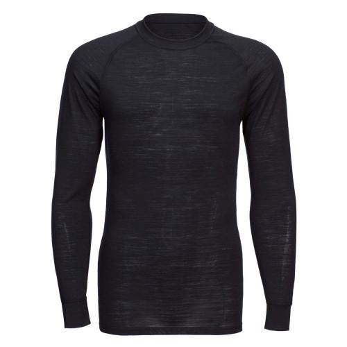 Portwest Unisex voksen merinoull med rund hals og langermet termisk topp