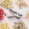 Nutshell Peeler Stainless Steel Pine Nut Sheller Funnel Design Quick Effortless Multifunctional Kitchen Cracker Tool