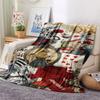 1PC  Alice Wonderland Tale Blanket, High quality Comfortable for All Seasons, Home Decor, Warmth and Comfort
