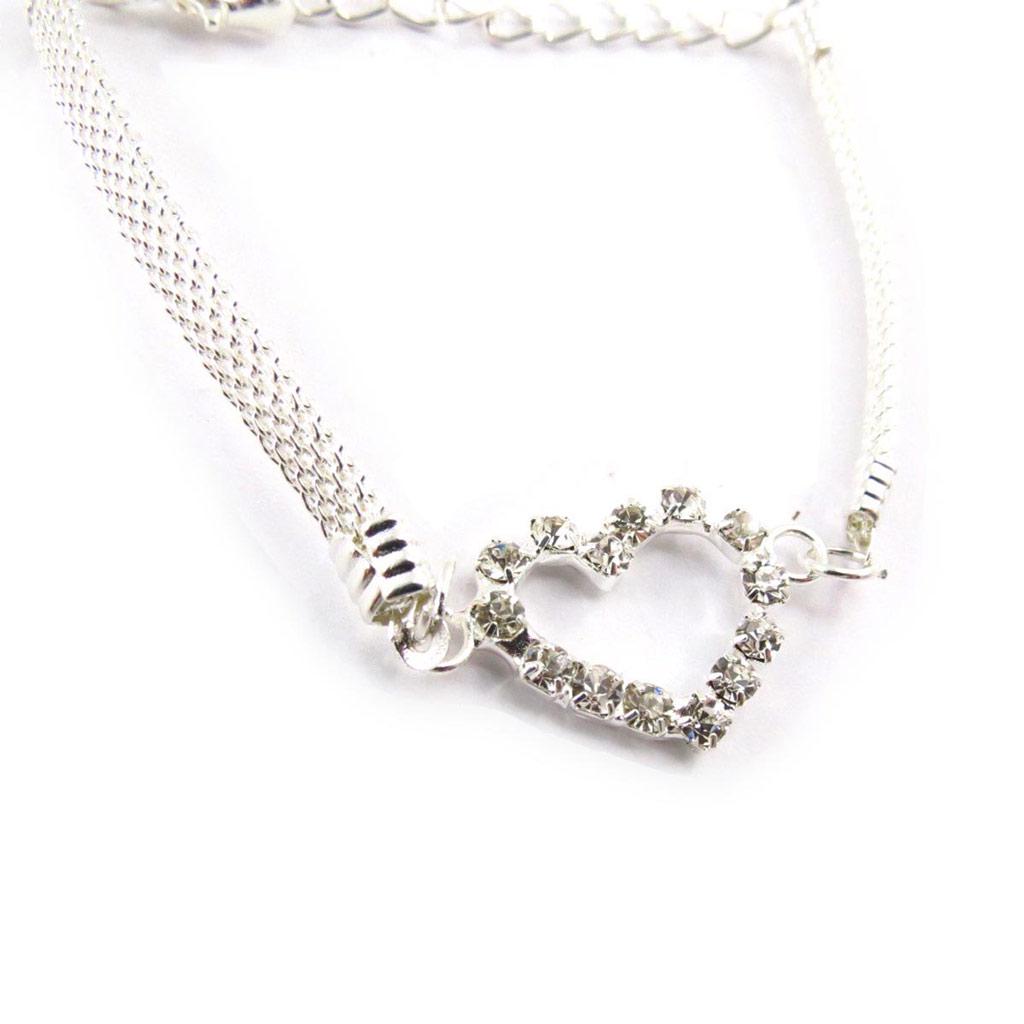 Les Trésors De Lily [J6857] - Brățară albă de designer „Sissi” (dragoste)