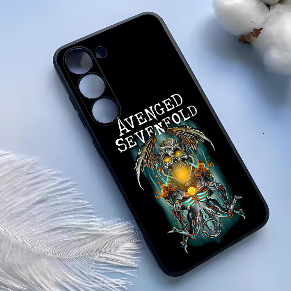 A-Avenged Sevenfold Handyhülle Für Samsung S25 Ultra S24 S23 S22 S21 S20 Plus Fe Galaxy A54 A53 A34 A25 Silikonhülle