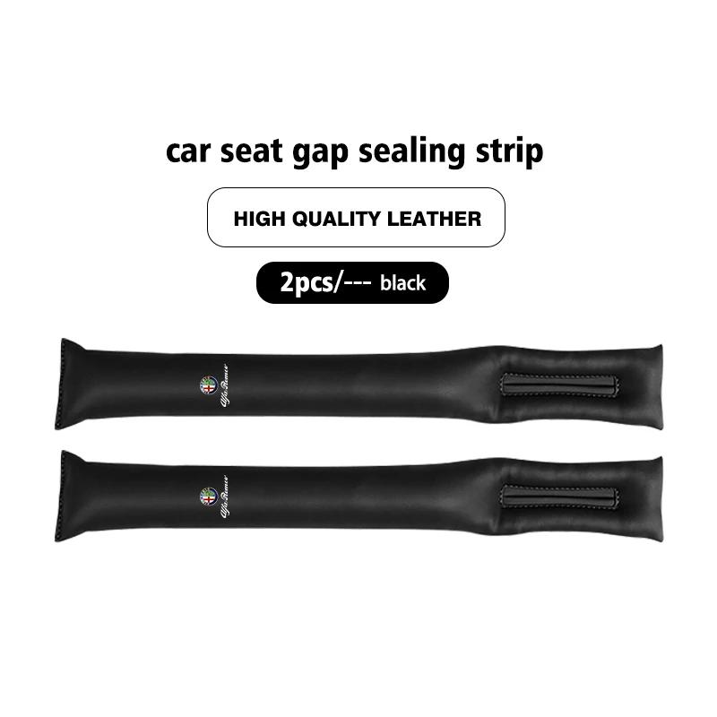 Car Stickers For Alfa Romeo For Alfa Romeo 1/2PCS Car Styling Leather Seat Gap Filler Leak-proof Plug Padding Strip Giulia 147 M