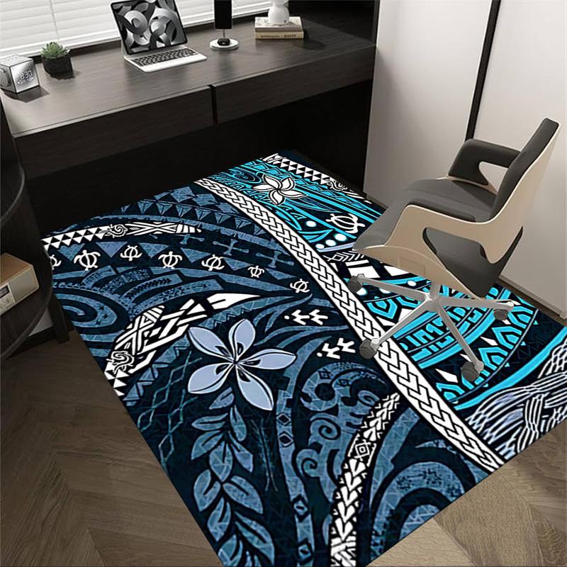 1PC Tribal Patterns Anti-slip carpet, suitable for Office, bedroomand playrooms. It can also be used as a sofa footrest cover-W101