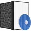 Set Aerpure 3 în 1 Fy1410 Fy1413 Fy2425 - Set de Filtre pentru Philips Ac2729 | Hepa 13 | Cu Carbon | Umidificator | Înlocuitor | 6 Luni de Funcționare