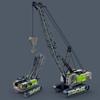 Large Alloy Simulation Foldable Crane Engineering Vehicle Model Children Toy