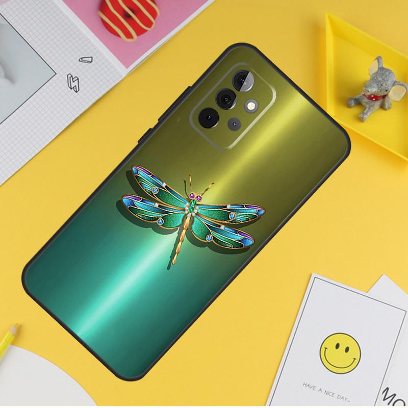 Dragonfly Case For Samsung Galaxy A54 A34 A14 A56 A52 A53 A16 A26 A36 A55 A35 A15 A32 A12 A33 A13 A17