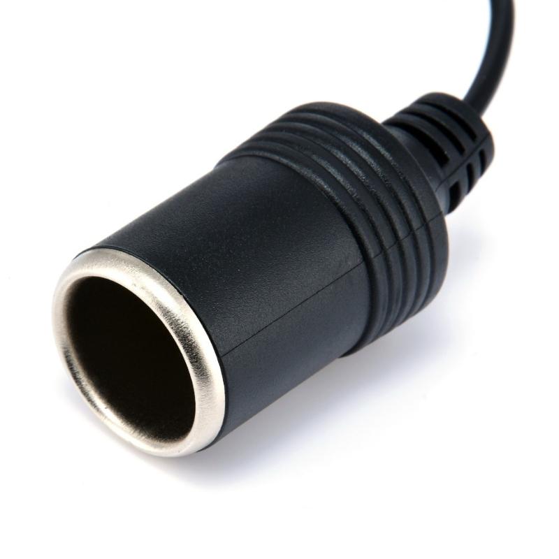 1Pc 5V 2A To 12V 8W USB Car Cigarette Lighter Socket Adapter Male To Female Power Converter for Charging
