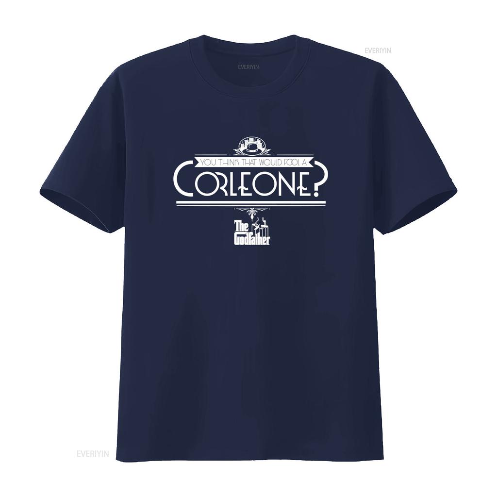 Godfather Fool A Corleone Movie T Shirt Classic Film Design for Lovers Vintage Washed Stretched Soft Unisex Fashion
