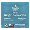 Earth Mama, Organics, Organic Ginger Nausea™ Tea, Settling Minty Comfort, Caffeine Free, 16 Tea Bags, 0.96 Oz (27.2 G)