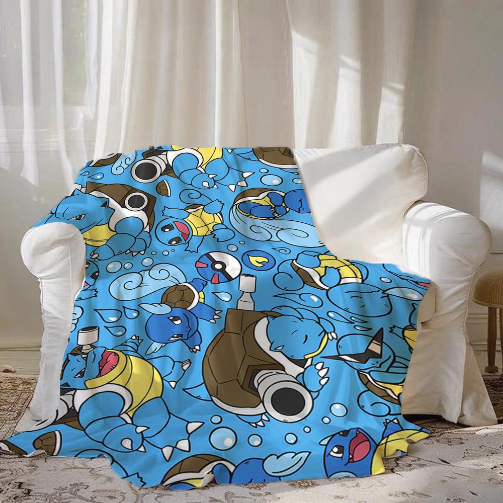 Home and Decoration Cute Fashion New Throw Blankets for Beds/sofa S-squirtles Blanket for Camping Christmas Blanket Best Gifts