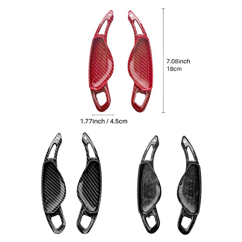 Paddle Shifter Cover for Jaguar XJ XJL X351 2010- For Range Rover Evoque L538 L551 ABS Steering Wheel Paddle Shift Extension