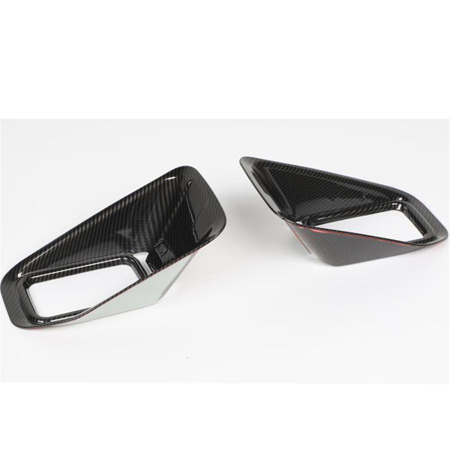 2X Carbon Fiber Fog Light Cover For Ford F150 2015-2020