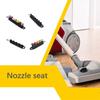 Stainless Steel High Pressure Washer Nozzle Portable Detachable Gardening Rubber Nozzles Holder Part Accessories