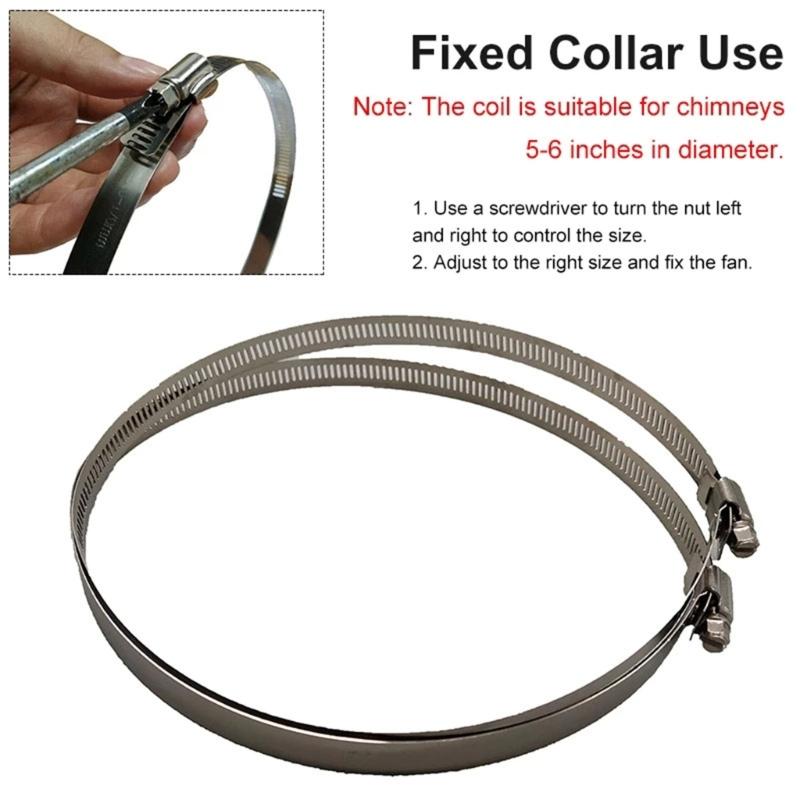 Heat Powered Stove Fan Fireplace Fan Efficient Heat Distribution for Cozy Homes for Various Heating Devices Long lasting