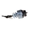Universal Ignition Switch Lock Flush Mount On Off Start 2-Key 3 Position for Forklift Tractor Bus Drivers Farmers Tools