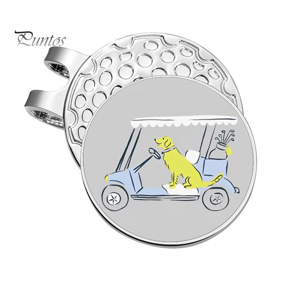 

Магнитные маркеры для мячей для гольфа, металлические маркеры для мячей для гольфа, зажим для шляпы, аксессуар для гольфа для мужчин и женщин, гольфистов серебряный