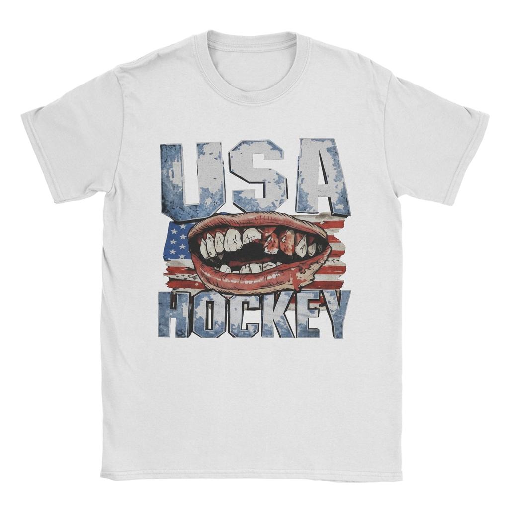 Jack Hughes USA Gold Medal Hockey T Shirts Unisex Cotton Funny TShirt Crew Neck Tee Shirt Short Sleeve Clothing Plus Size