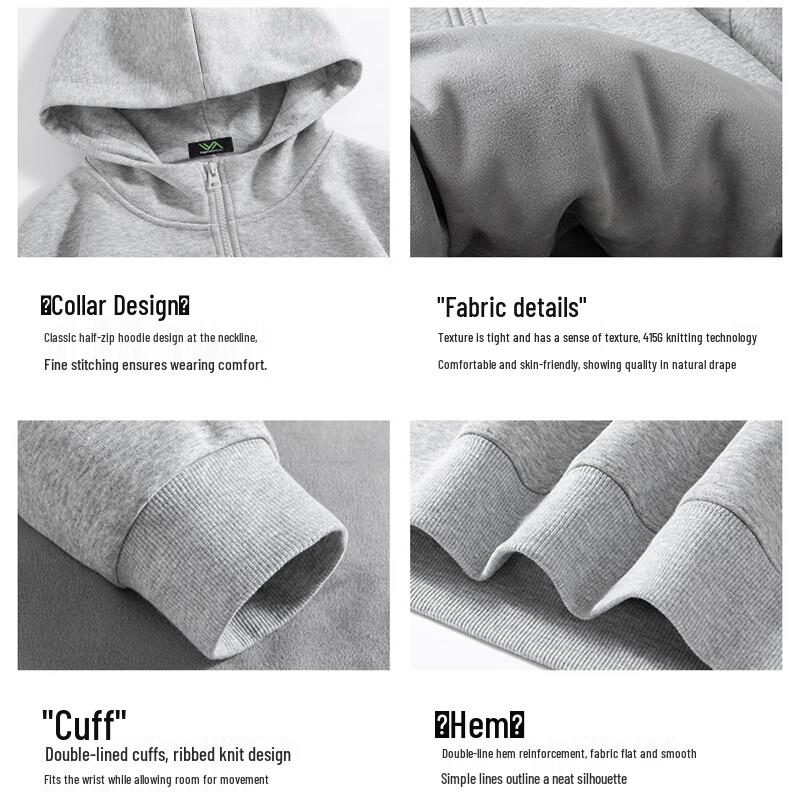 Fingercroxx IT Men's Fleece-Lined Hooded Pullover Sweatshirt