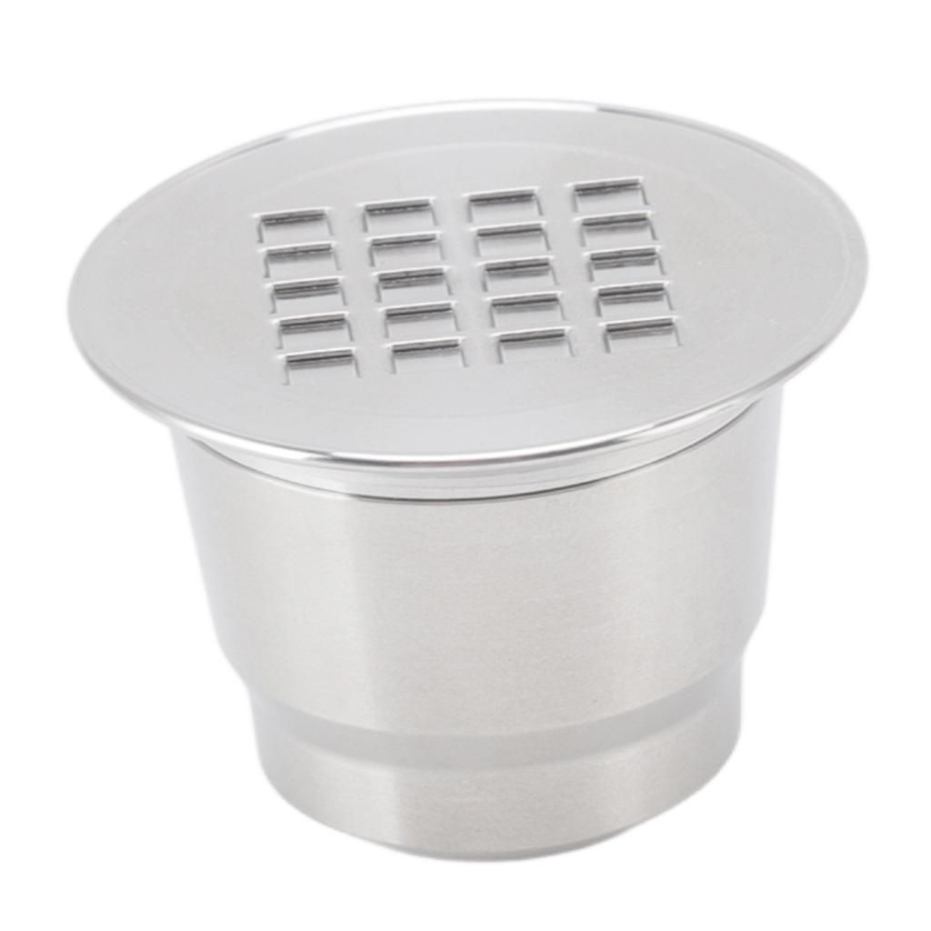 Refillable Coffee Pod Reusable Cafe Capsule Filter Stainless Steel for Maker Machine