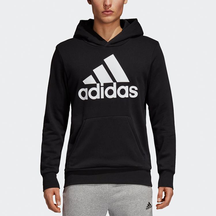 adidas Moletom com Cordão com Logo Masculino Tops Preto CW3861